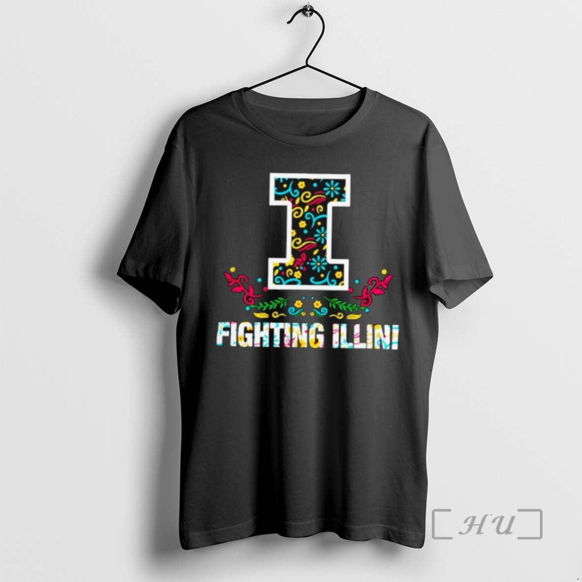 Trending Illinois Fighting Illini Dia De Los Muertos T-Shirts, Hoodie, Sweatshirt - T-Shirt, Sweatshirt, Hoodie