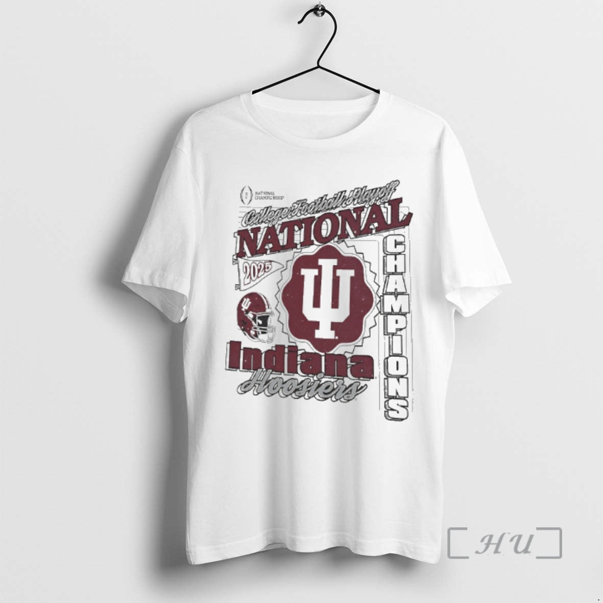 Trending Indiana University College Football Playoff 2025 National Champions Helmet T-Shirts, Hoodie, Sweatshirt - T-Shirt, Sweatshirt, Hoodie