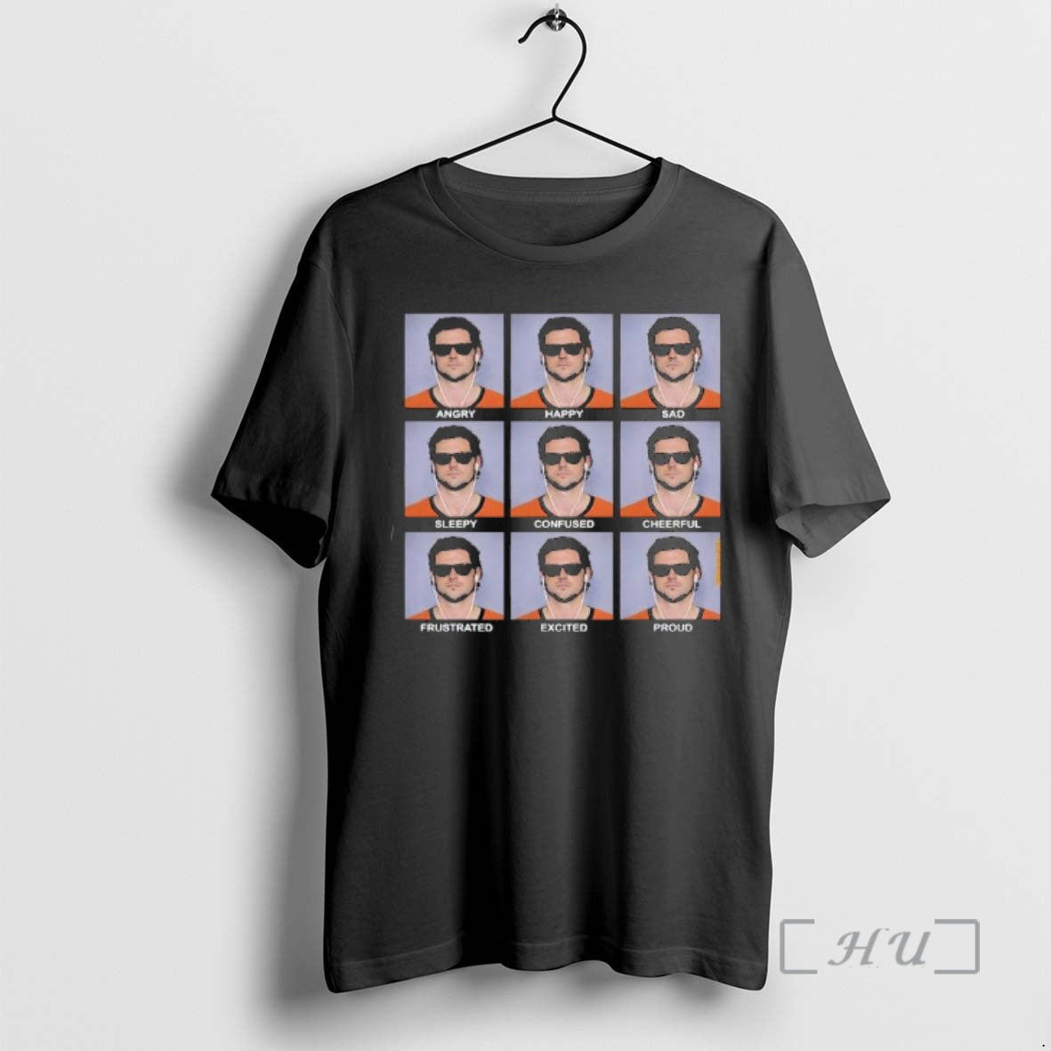 Trending Jarrett Stidham Emotions Angry Happy Sad T-Shirts, Hoodie, Sweatshirt - T-Shirt, Sweatshirt, Hoodie