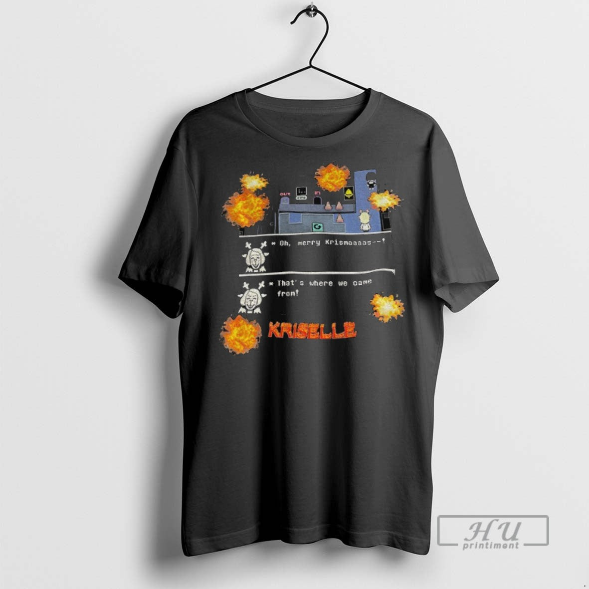 Trending Kris Vs Ralsei Oh Merry Krismaaaas Thats Where We Came T-Shirts, Hoodie, Sweatshirt - T-Shirt, Sweatshirt, Hoodie