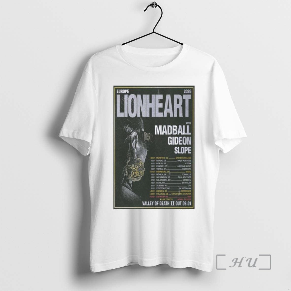 Trending Lionheart Europe Tour 2026 T-Shirts, Hoodie, Sweatshirt - T-Shirt, Sweatshirt, Hoodie
