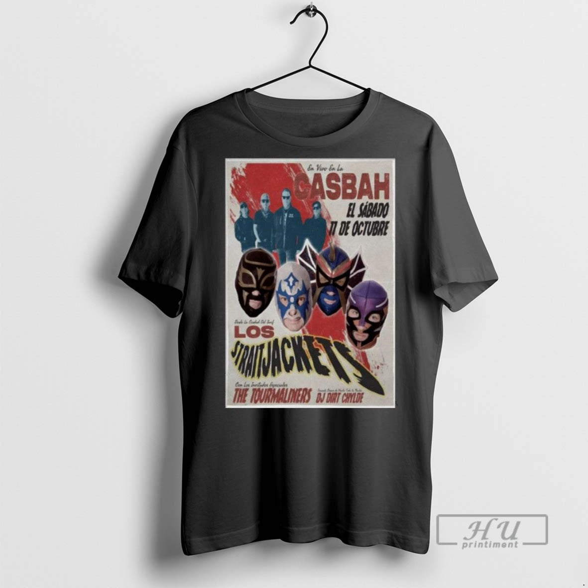 Trending Los Straitjackets Tourmaliners Oct 11 2025 Casbah San Diego Ca T-Shirts, Hoodie, Sweatshirt - T-Shirt, Sweatshirt, Hoodie