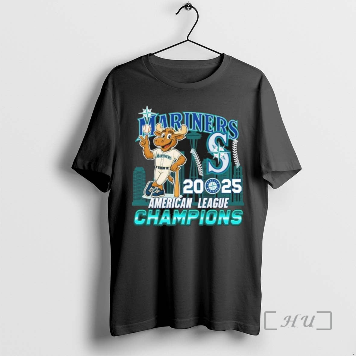 Trending Mariner Moose Seattle Mariners 2025 American League Champions T-Shirts, Hoodie, Sweatshirt - T-Shirt, Sweatshirt, Hoodie