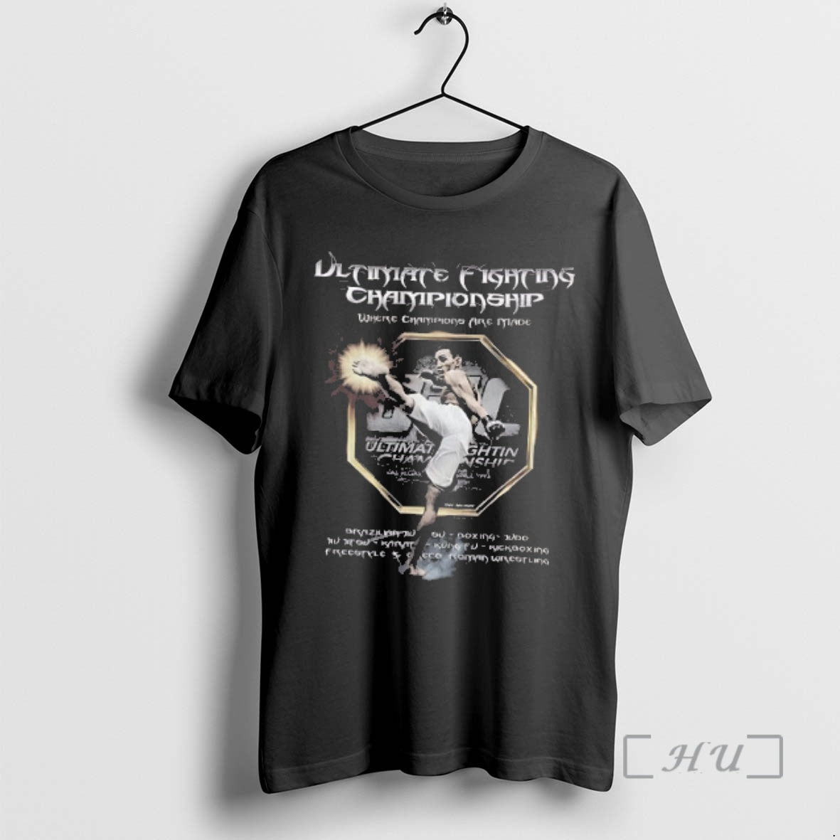 Trending Max Holloway Ufc Pow Snow Wash Where Champions Are Made 2 Sided T-Shirts, Hoodie, Sweatshirt - T-Shirt, Sweatshirt, Hoodie