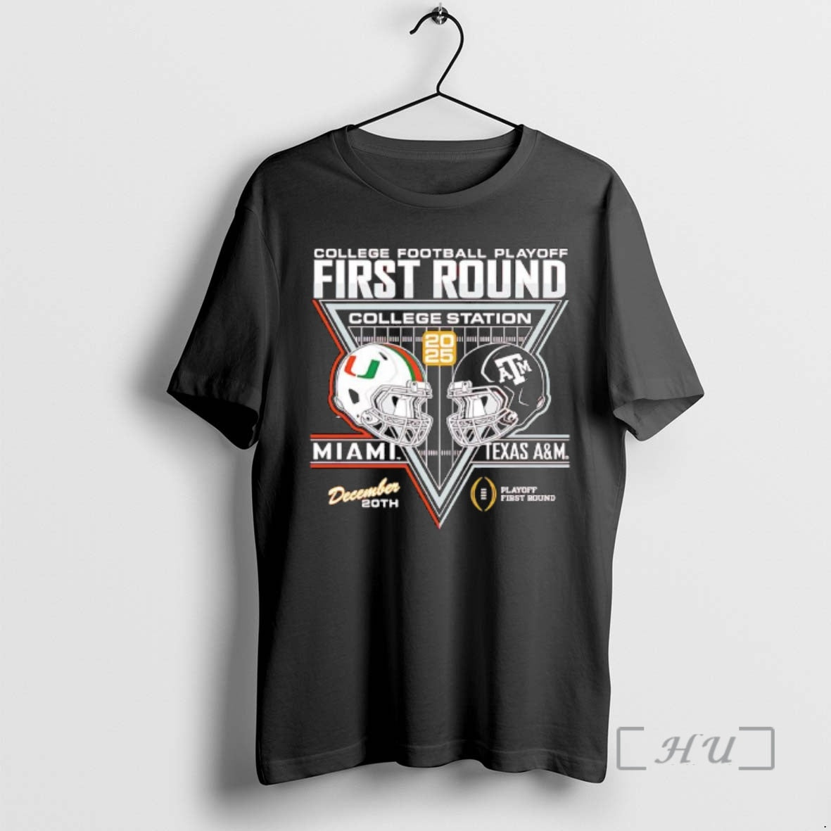 Trending Miami Vs Texas Am Cfp 25 26 First Round Helmet T-Shirts, Hoodie, Sweatshirt - T-Shirt, Sweatshirt, Hoodie