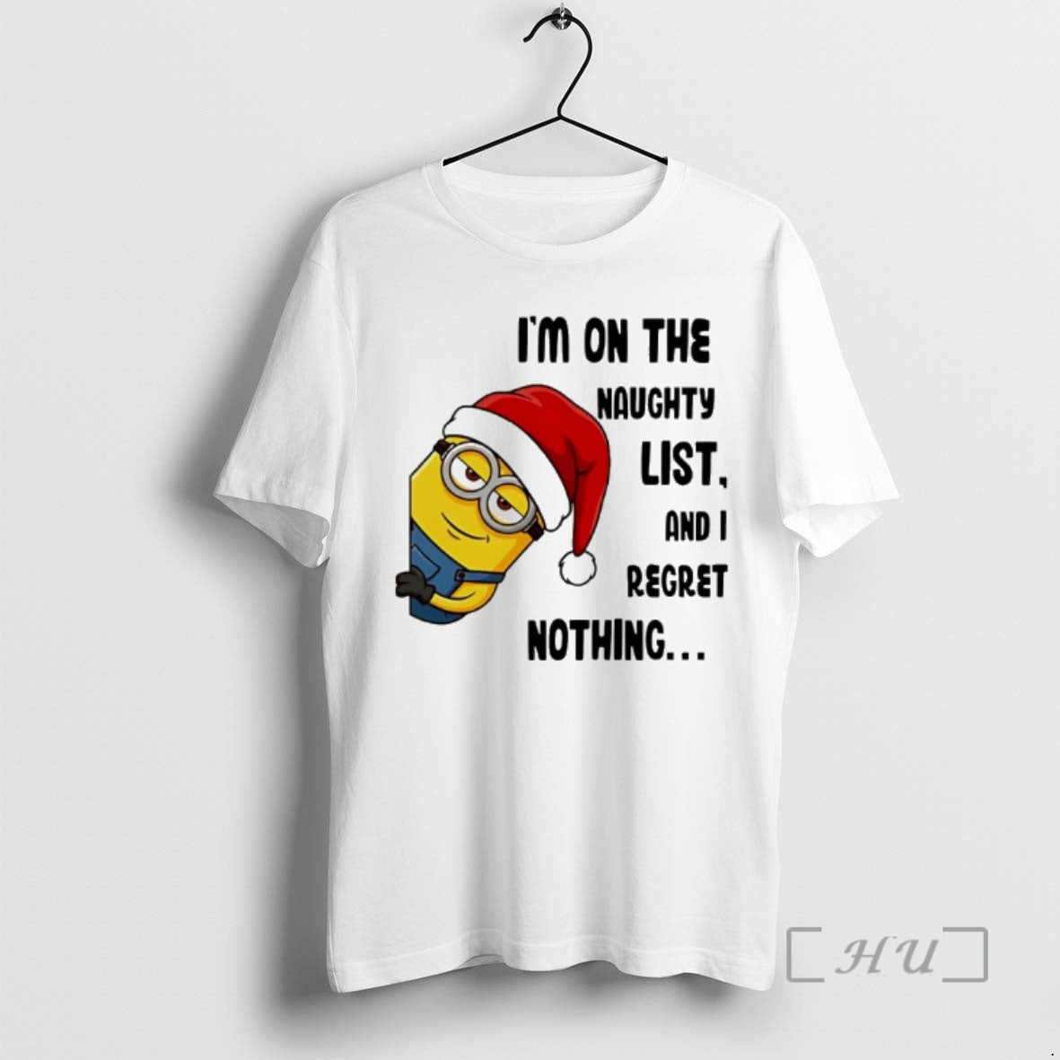 Trending Minion Santa Im Naughty List I Regret Nothing T-Shirts, Hoodie, Sweatshirt - T-Shirt, Sweatshirt, Hoodie