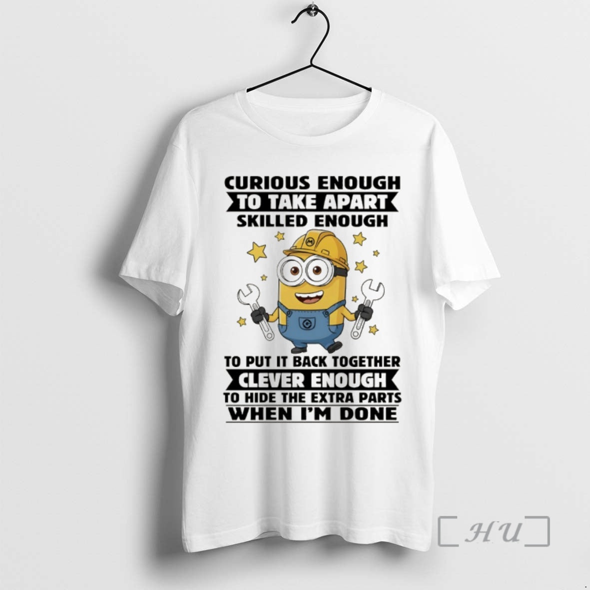 Trending Minion Curious Enough Take Apart Skilled Enough Put Back Together Clever T-Shirts, Hoodie, Sweatshirt - T-Shirt, Sweatshirt, Hoodie