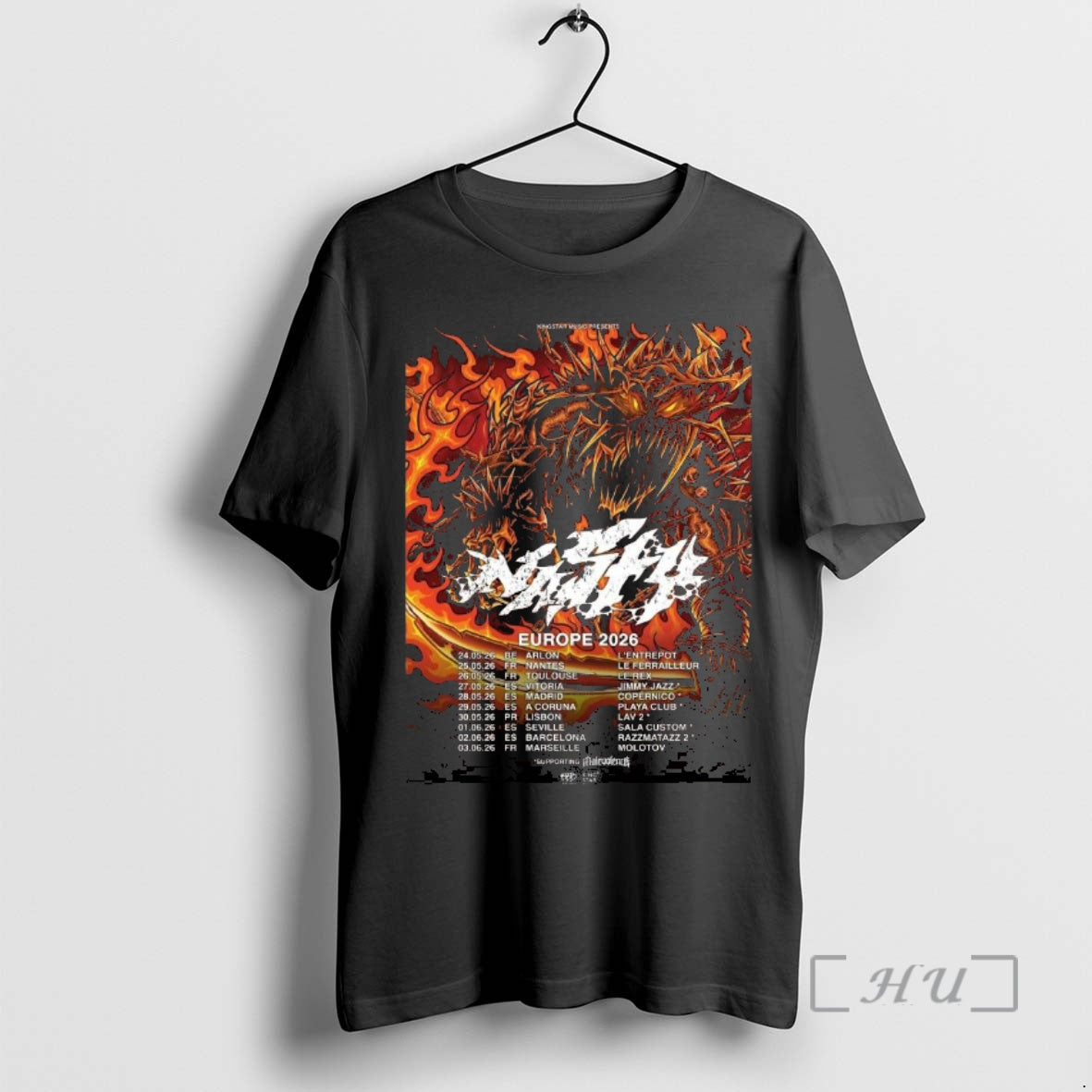 Trending Nasty Europe Tour 2026 T-Shirts, Hoodie, Sweatshirt - T-Shirt, Sweatshirt, Hoodie