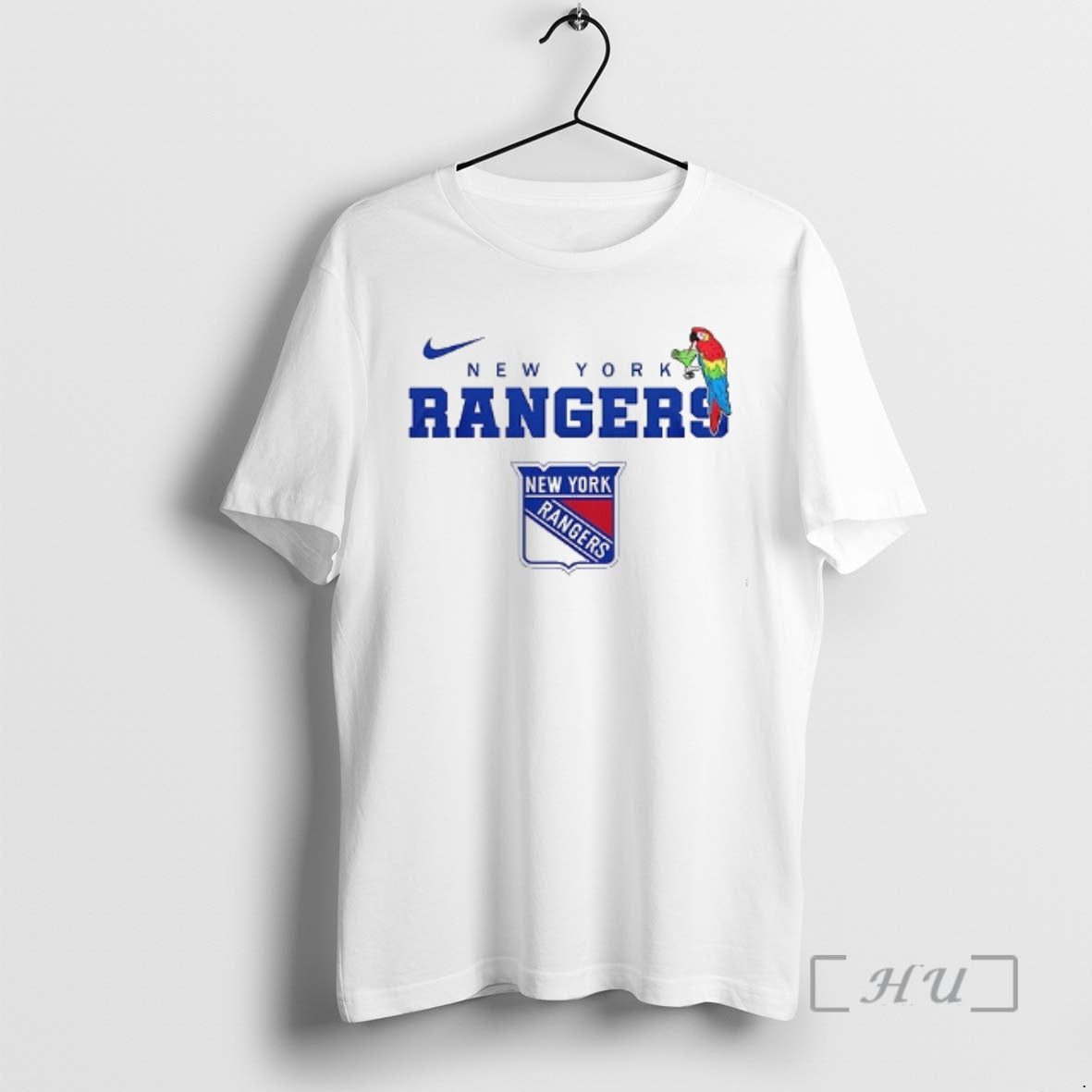 Trending New York Rangers X Jimmy Buffett Parrot Mascot Double Sided T-Shirts, Hoodie, Sweatshirt - T-Shirt, Sweatshirt, Hoodie