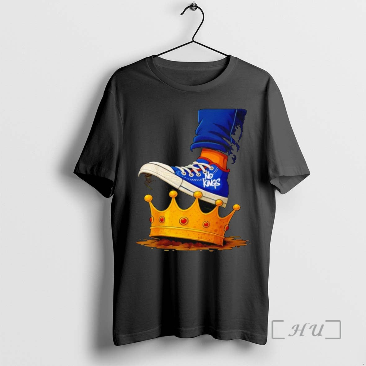 Trending No Kings Shoe Crown T-Shirts, Hoodie, Sweatshirt - T-Shirt, Sweatshirt, Hoodie