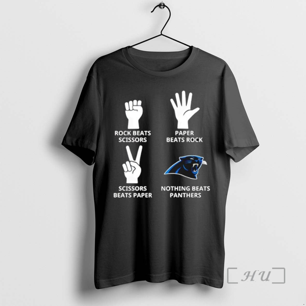Trending Nothing Beats Carolina Panthers Rock Beats Scissors Paper Beats Rock T-Shirts, Hoodie, Sweatshirt - T-Shirt, Sweatshirt, Hoodie