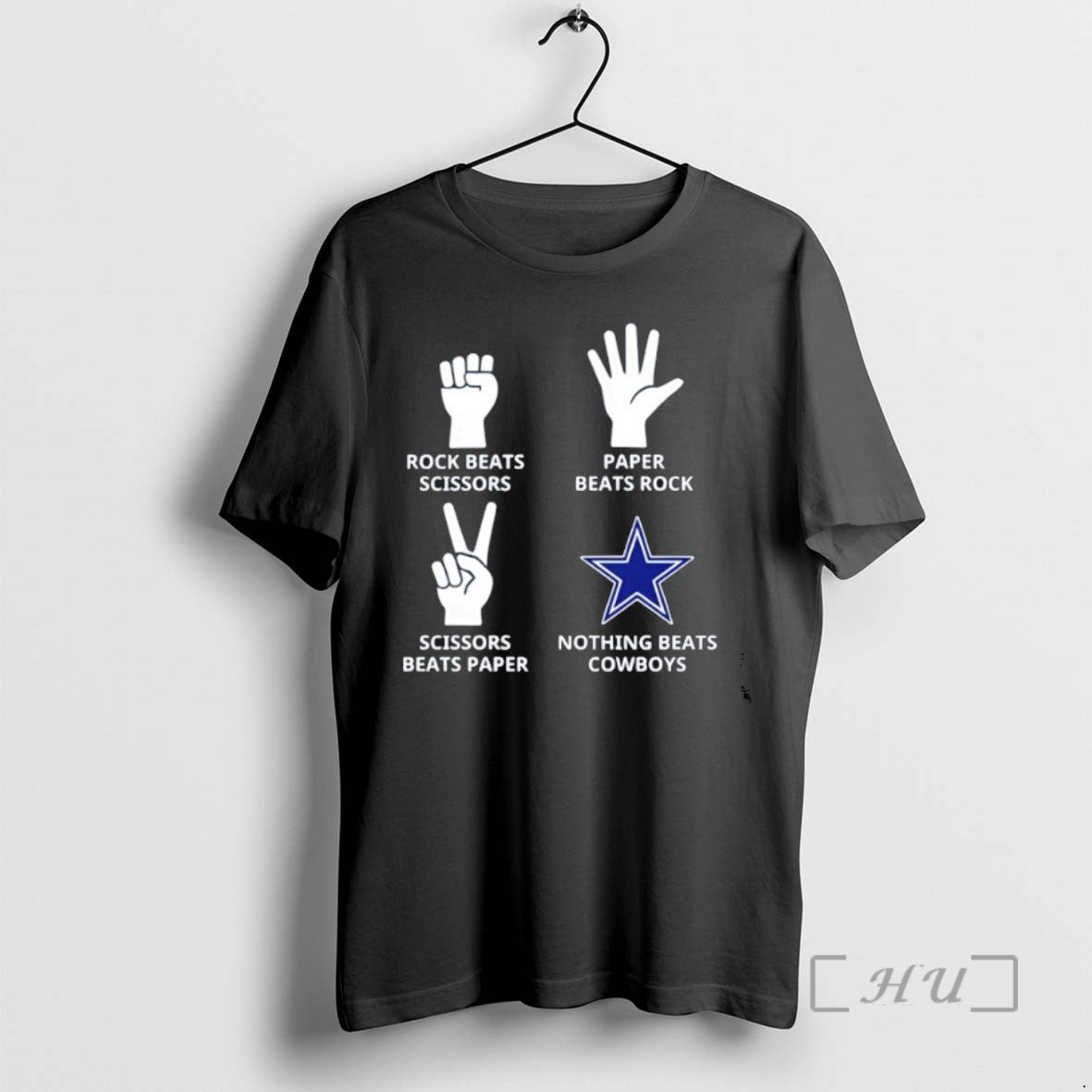 Trending Nothing Beats Dallas Cowboys Rock Beats Scissors Paper Beats Rock T-Shirts, Hoodie, Sweatshirt - T-Shirt, Sweatshirt, Hoodie
