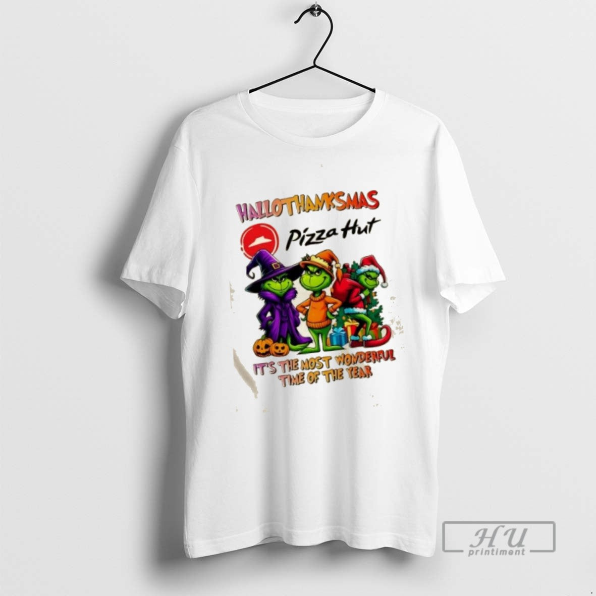 Trending Officials 2025 Grinch X Pizza Hut Most Time Year T-Shirts, Hoodie, Sweatshirt - T-Shirt, Sweatshirt, Hoodie