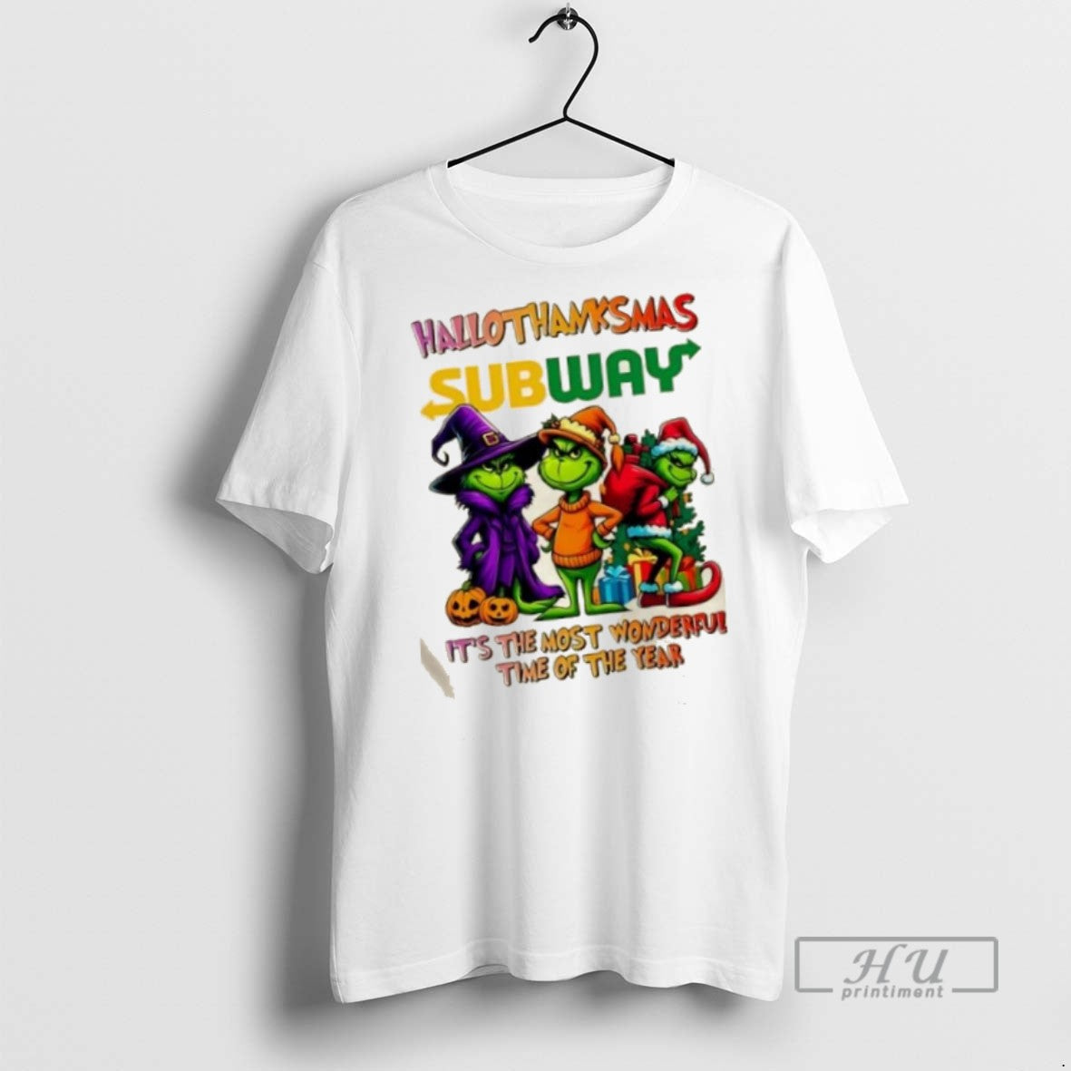 Trending Officials 2025 Grinch X Subway Most Time Year Happy T-Shirts, Hoodie, Sweatshirt - T-Shirt, Sweatshirt, Hoodie