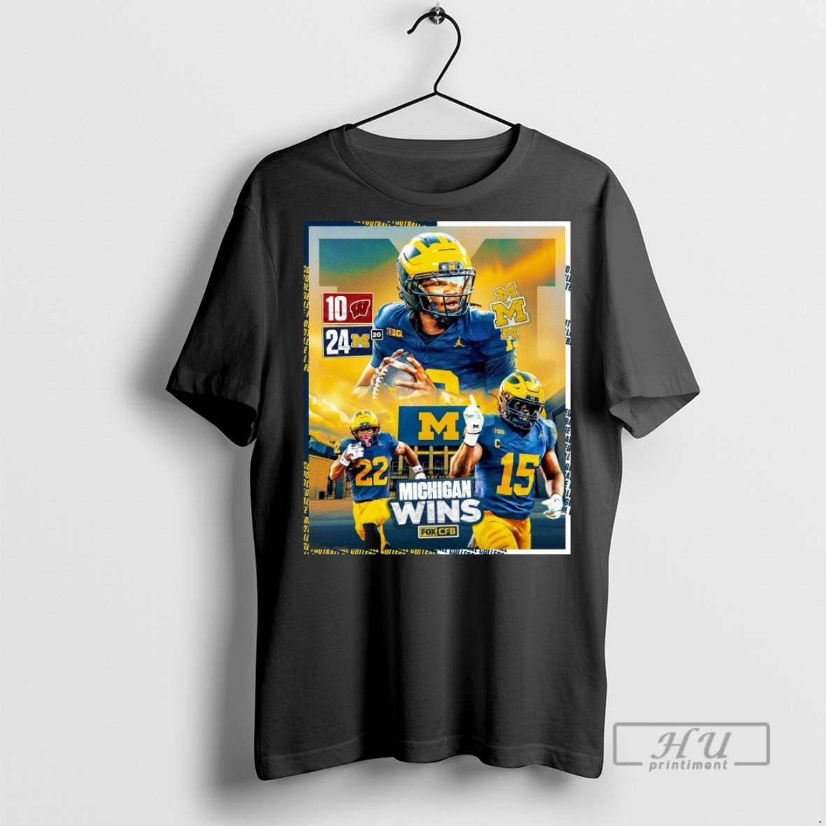 Trending Officials Bryce Underwood Justice Haynes Michigan Wolverines Vs Wisconsin Badgers Final Score 24 T-Shirts, Hoodie, Sweatshirt - T-Shirt, Sweatshirt, Hoodie