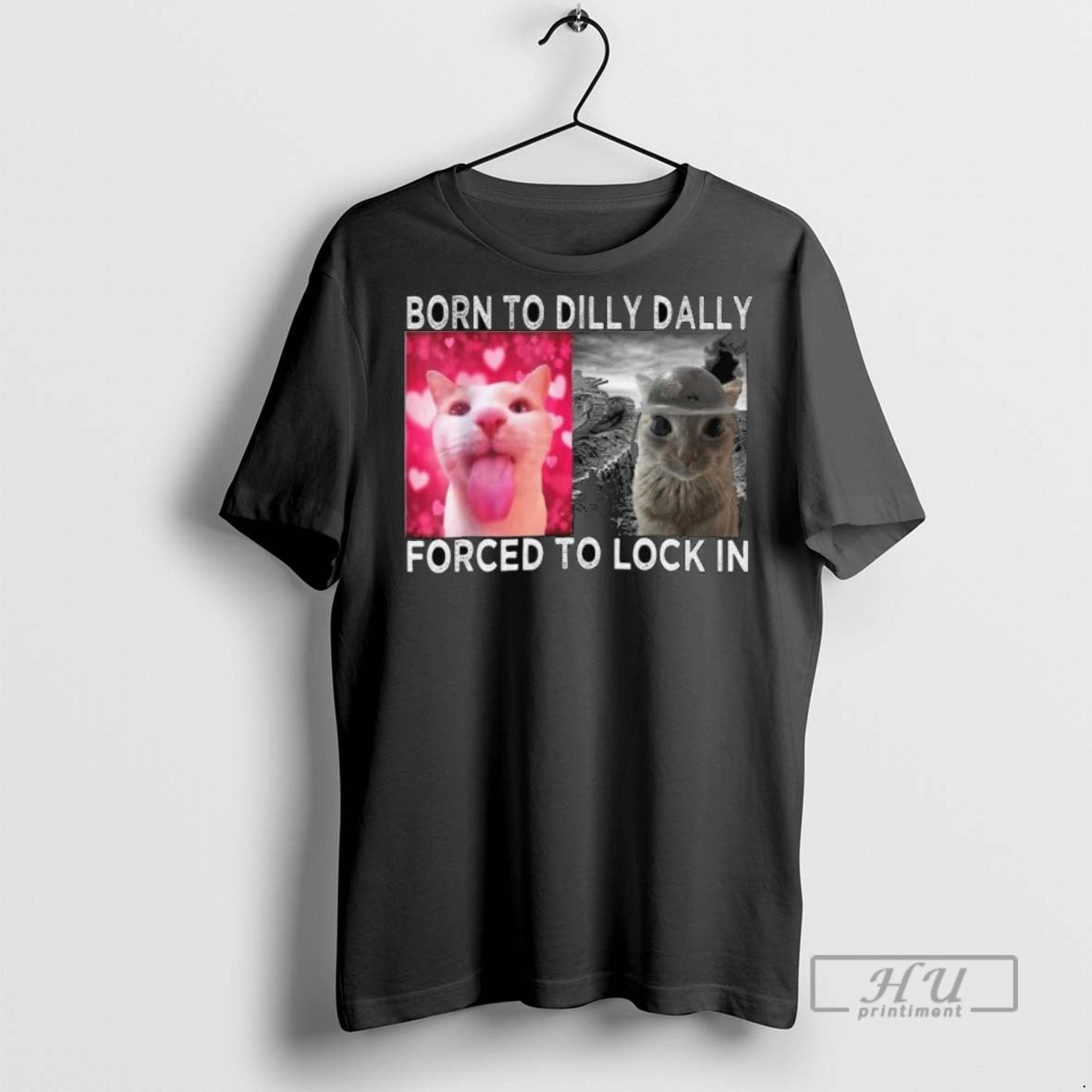 Trending Officials Cats Meme Born Dilly Dally Forced Lock Long Sleve T-Shirts, Hoodie, Sweatshirt - T-Shirt, Sweatshirt, Hoodie