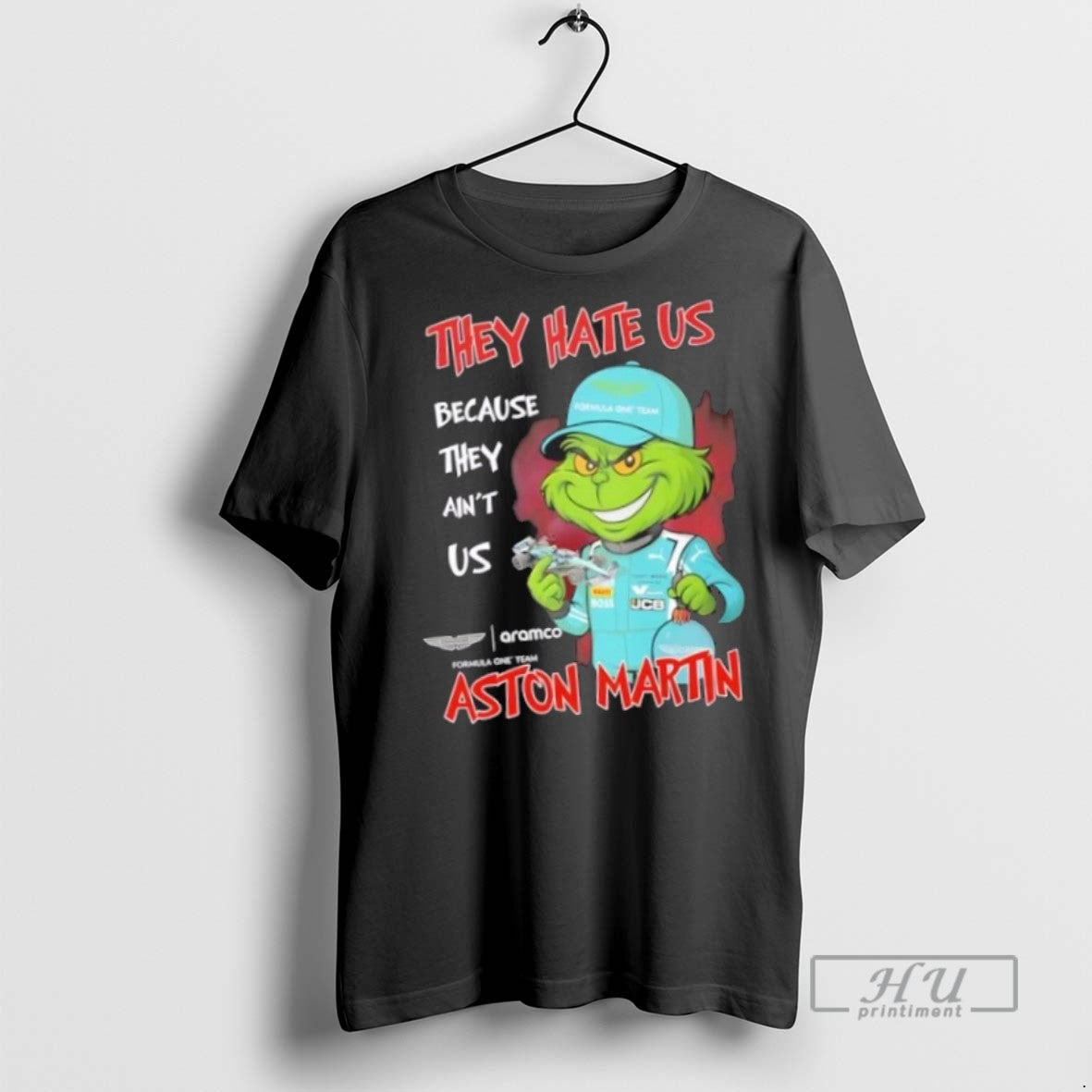 Trending Officials Grinch They Hate Us Because They Aint Aston Martin Formula One Team T-Shirts, Hoodie, Sweatshirt - T-Shirt, Sweatshirt, Hoodie