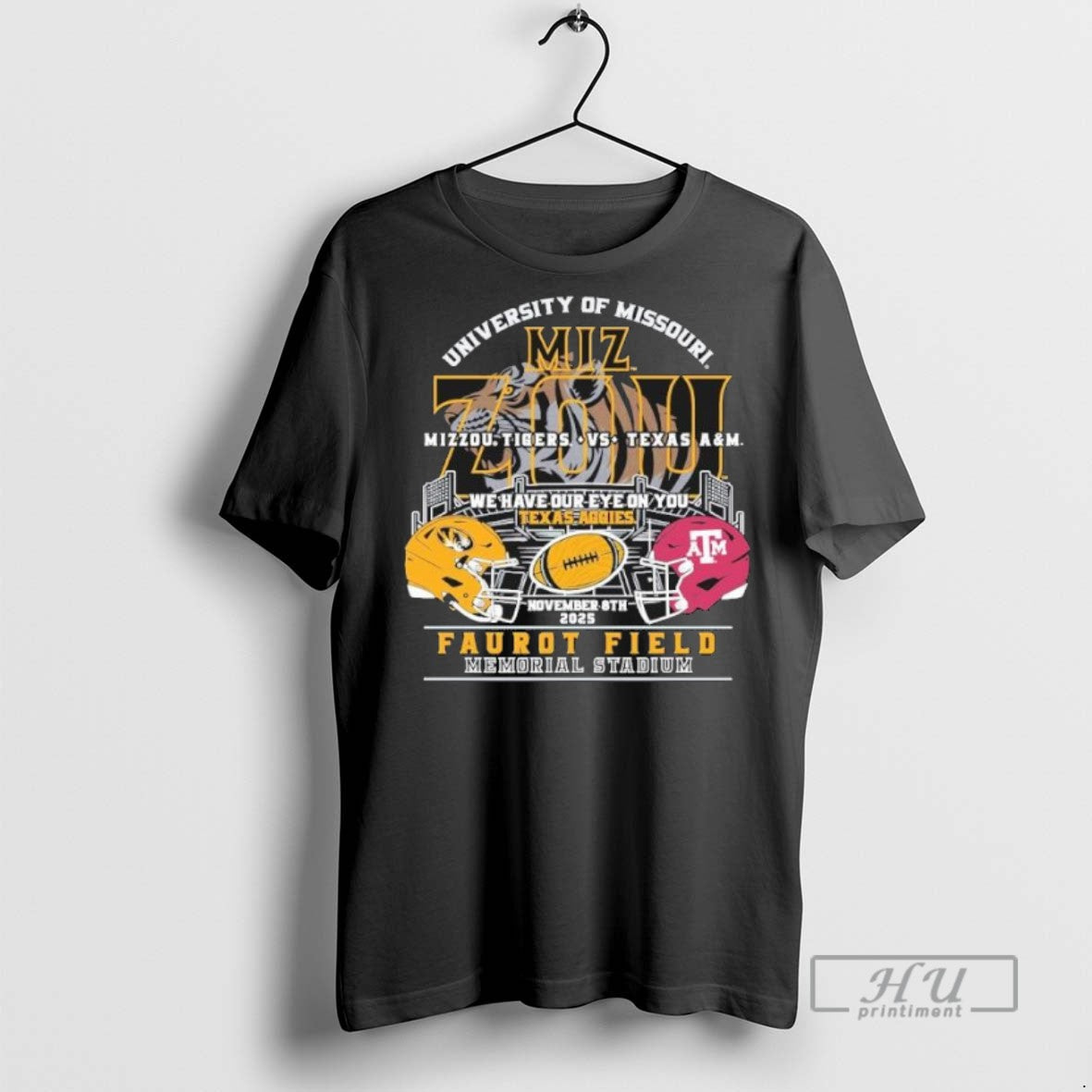 Trending Officials Mizzou Tigers Vs Texas Am 2025 We Have Our Eye You T-Shirts, Hoodie, Sweatshirt - T-Shirt, Sweatshirt, Hoodie