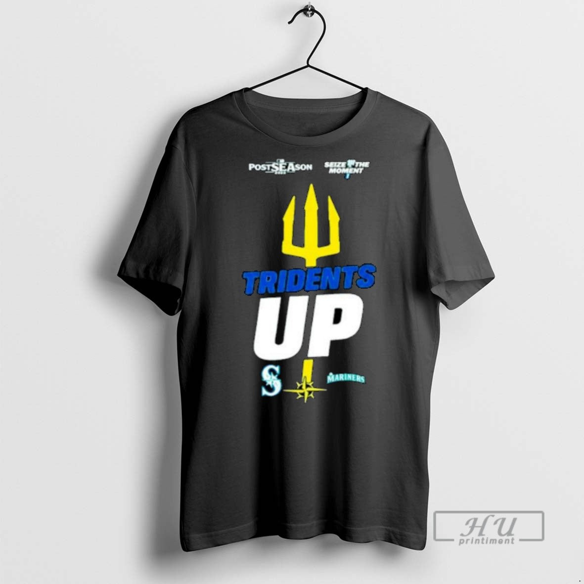 Trending Officials Seattle Mariners October Postseason Tridents Up Seize Moment 2025 Ornaments T-Shirts, Hoodie, Sweatshirt - T-Shirt, Sweatshirt, Hoodie