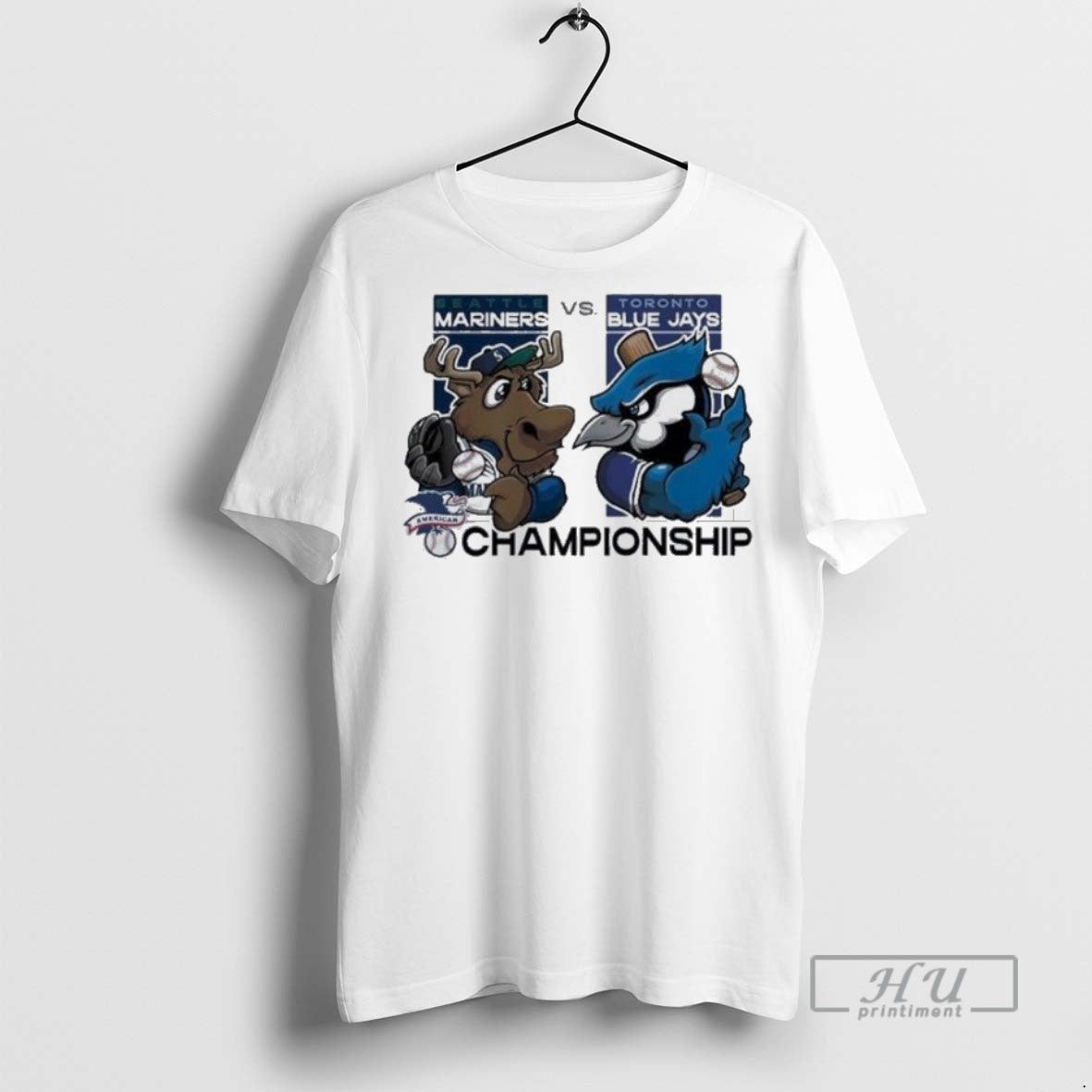 Trending Officials Seattle Mariners Vs Toronto Blue Jays 2025 Mlb League Championship Mascot T-Shirts, Hoodie, Sweatshirt - T-Shirt, Sweatshirt, Hoodie