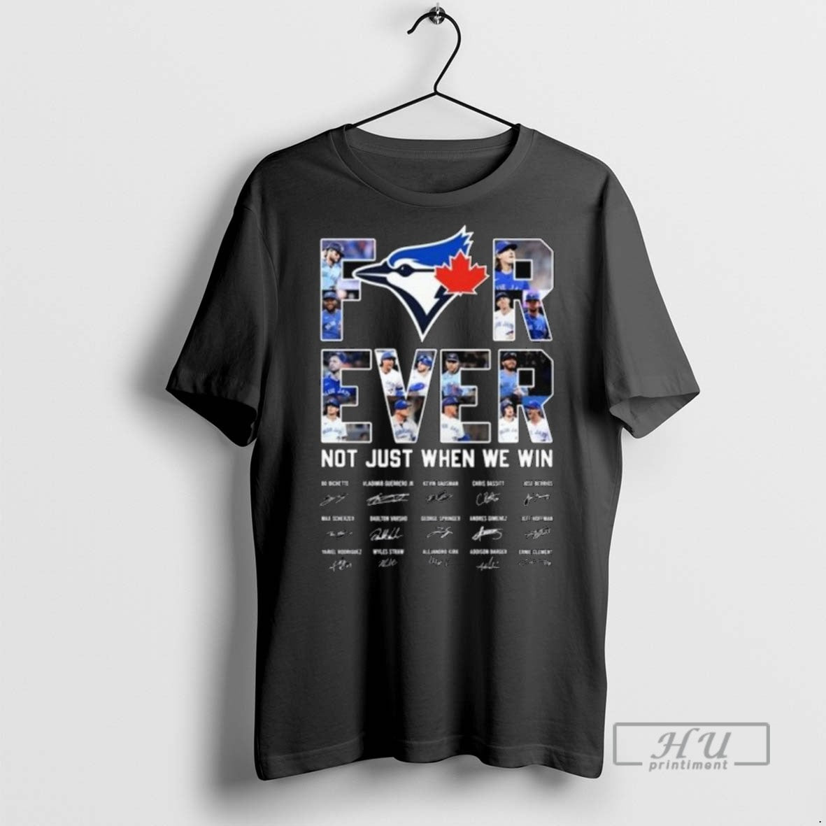 Trending Officials Toronto Blue Jays Forever Not Just When We Win Signatures 2025 Long Sleve T-Shirts, Hoodie, Sweatshirt - T-Shirt, Sweatshirt, Hoodie
