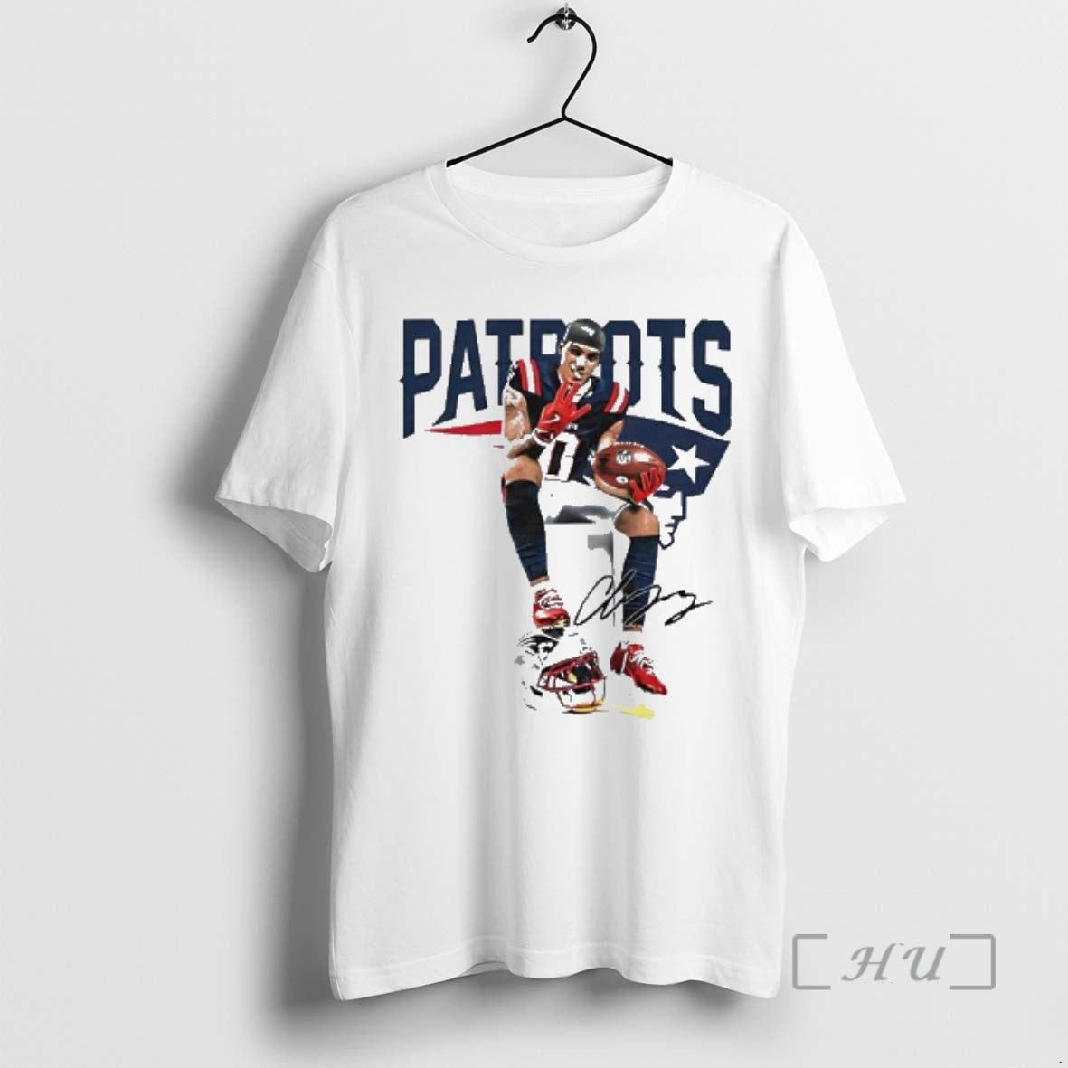 Trending Patriots Christian Gonzalez Sitting Helmet Holding Football Four Finger Pose T-Shirts, Hoodie, Sweatshirt - T-Shirt, Sweatshirt, Hoodie