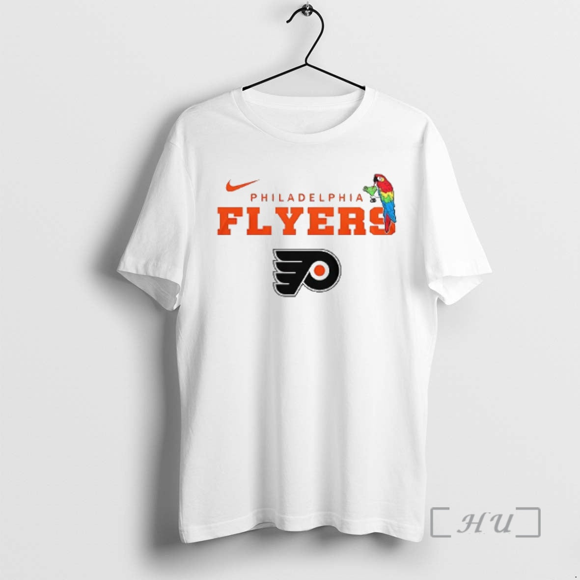 Trending Philadelphia Flyers X Jimmy Buffett Parrot Mascot Double Sided T-Shirts, Hoodie, Sweatshirt - T-Shirt, Sweatshirt, Hoodie