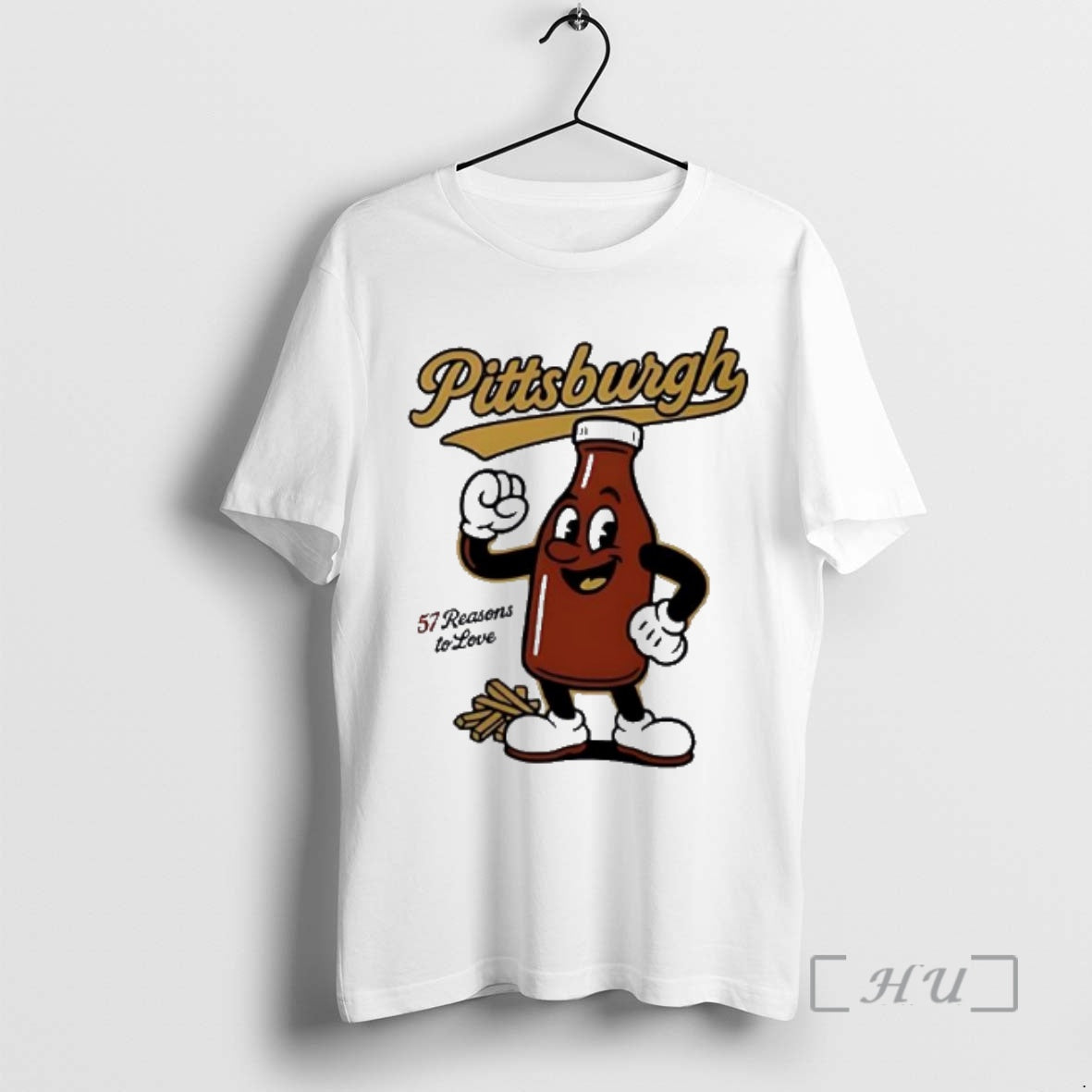 Trending Pittsburgh 57 Ketchup Bottle Mascot Funny T-Shirts, Hoodie, Sweatshirt - T-Shirt, Sweatshirt, Hoodie