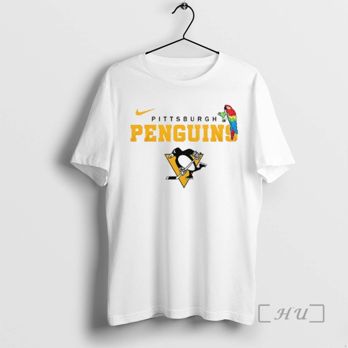 Trending Pittsburgh Penguins X Jimmy Buffett Parrot Mascot Double Sided T-Shirts, Hoodie, Sweatshirt - T-Shirt, Sweatshirt, Hoodie