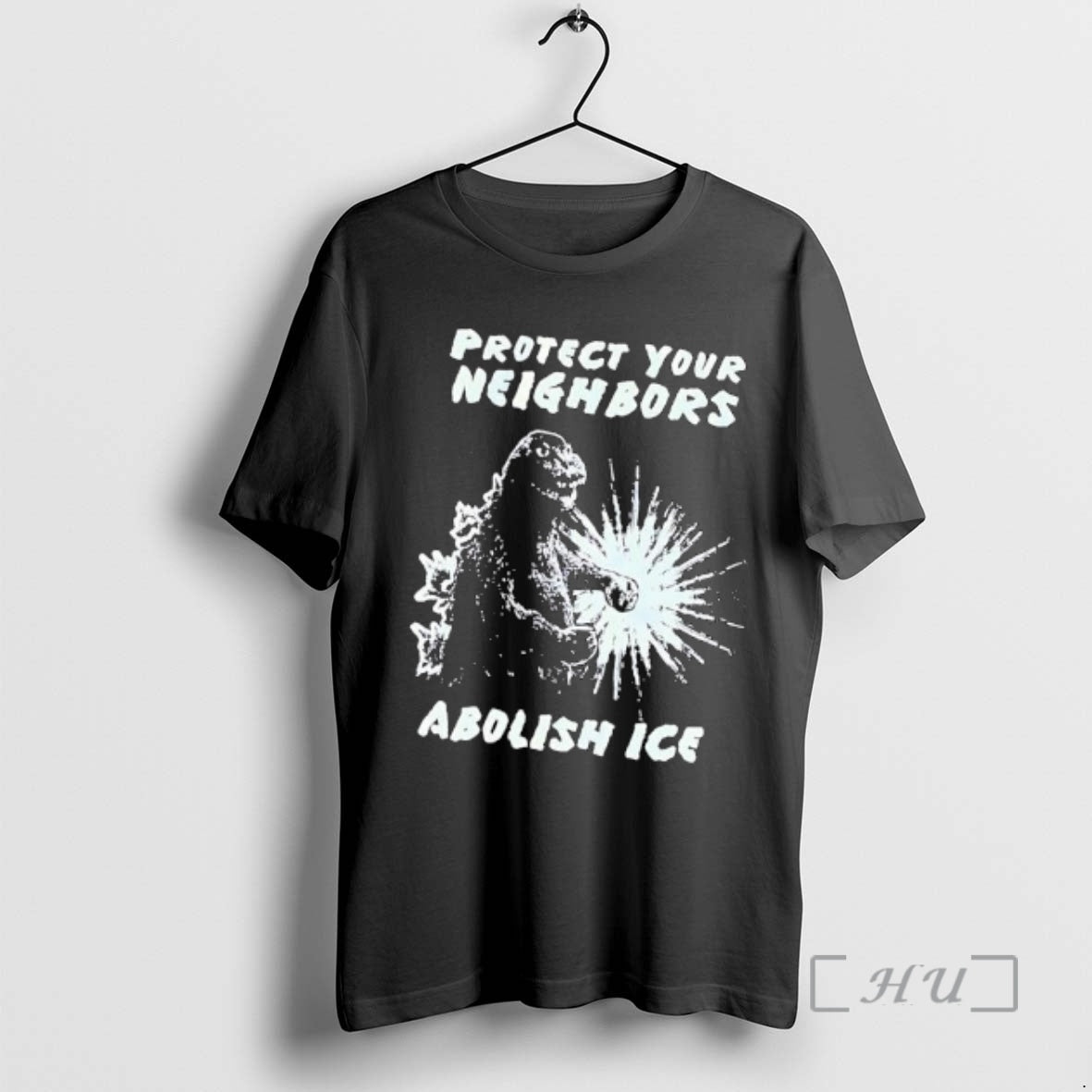 Trending Protect Your Neighbors Abolish Ice Godzilla T-Shirts, Hoodie, Sweatshirt - T-Shirt, Sweatshirt, Hoodie