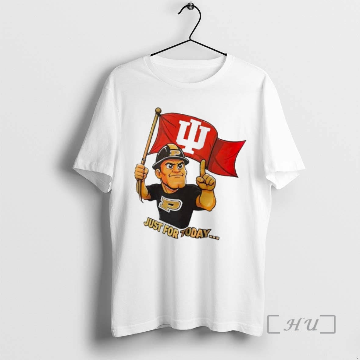 Trending Purdue Boilermakers Holding Iu Flag Just Taday T-Shirts, Hoodie, Sweatshirt - T-Shirt, Sweatshirt, Hoodie