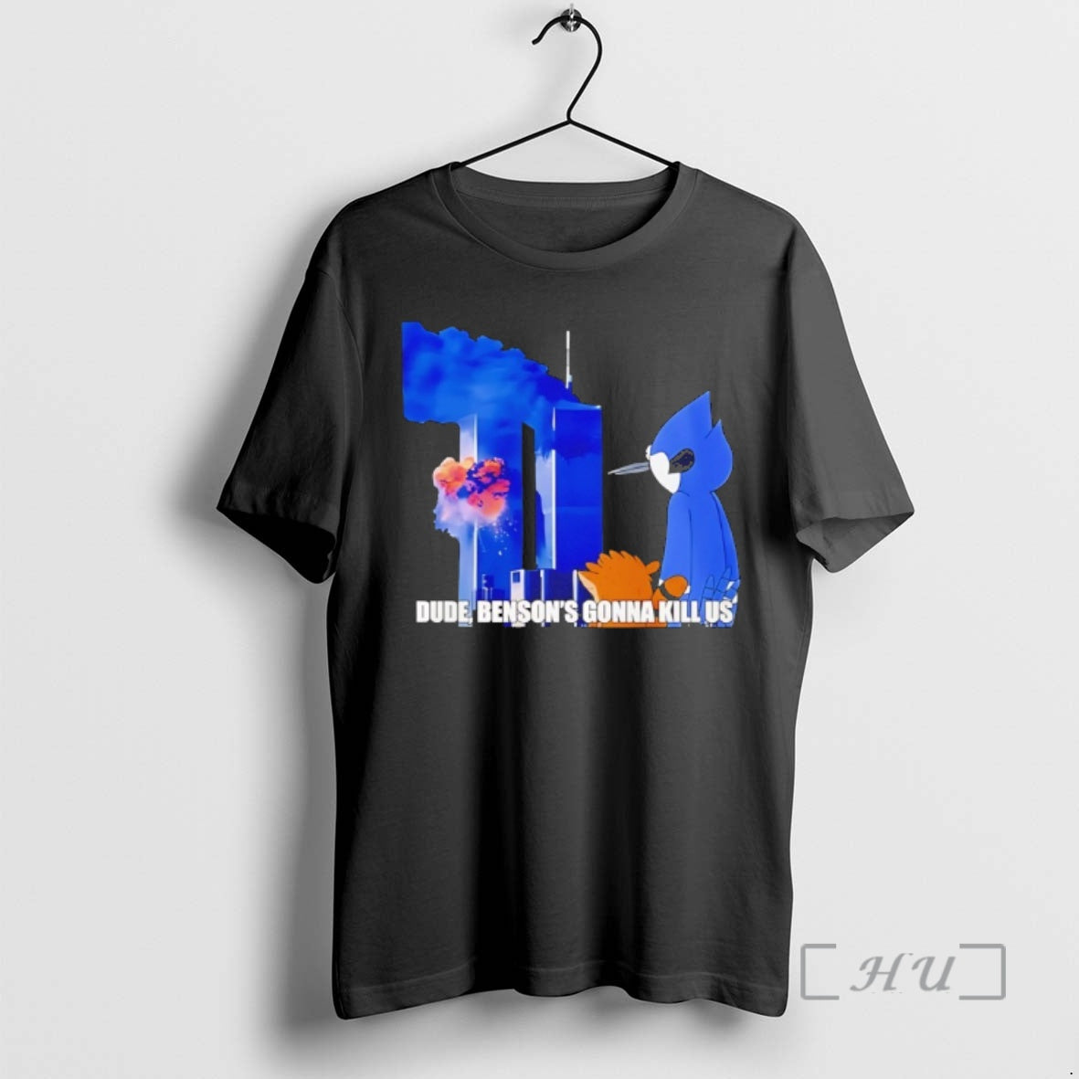 Trending Regular Show 911 Meme Dude Bensons Gonna Kill Us T-Shirts, Hoodie, Sweatshirt - T-Shirt, Sweatshirt, Hoodie