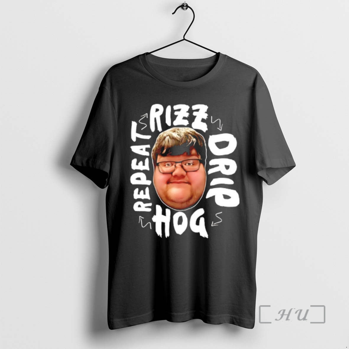 Trending Rizz Drop Hog Repeat Hogdale Big Head T-Shirts, Hoodie, Sweatshirt - T-Shirt, Sweatshirt, Hoodie