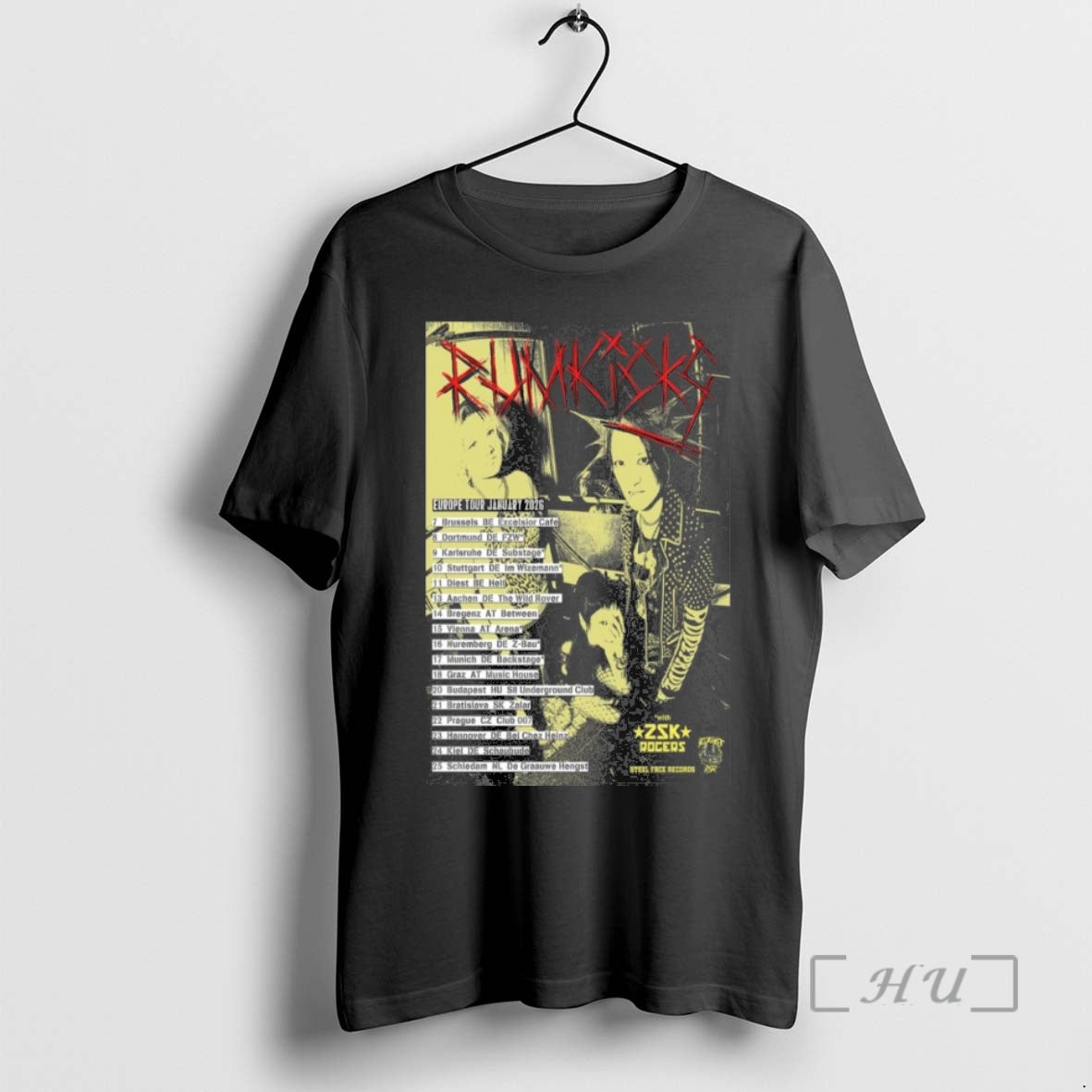 Trending Rumkicks Europe Tour January 2026 T-Shirts, Hoodie, Sweatshirt - T-Shirt, Sweatshirt, Hoodie
