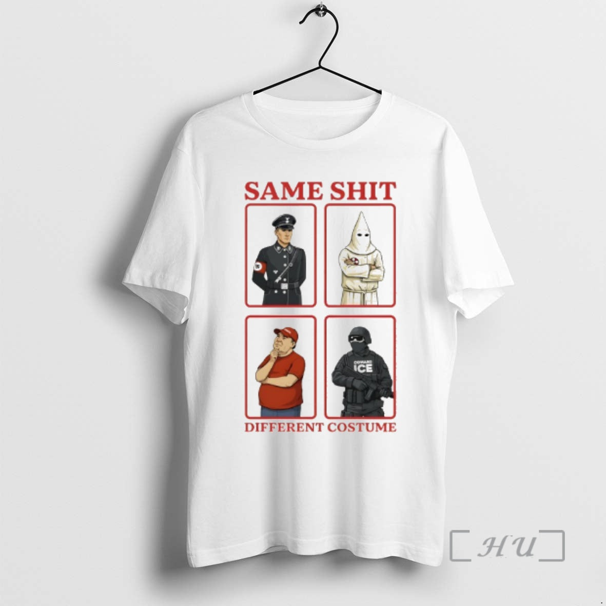 Trending Same Shit Different Costume Anti Coward Ice T-Shirts, Hoodie, Sweatshirt - T-Shirt, Sweatshirt, Hoodie