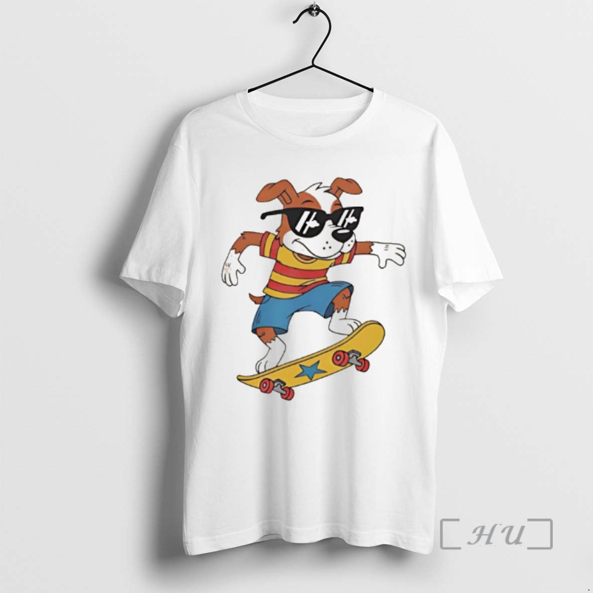 Trending Skateboarding Dog Cartoon T-Shirts, Hoodie, Sweatshirt - T-Shirt, Sweatshirt, Hoodie