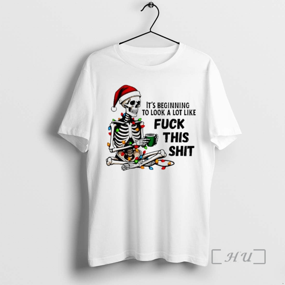 Trending Skeleton Santa Beginning Lot Like Fuck This Shit T-Shirts, Hoodie, Sweatshirt - T-Shirt, Sweatshirt, Hoodie