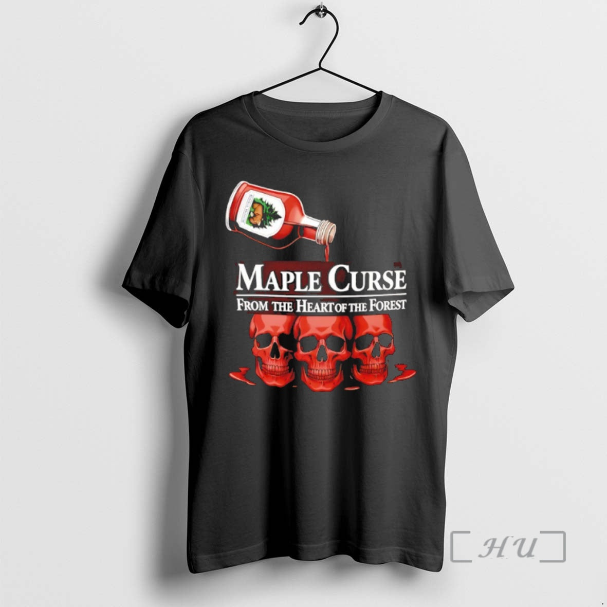 Trending Skulls Maple Curse Heart Forest T-Shirts, Hoodie, Sweatshirt - T-Shirt, Sweatshirt, Hoodie