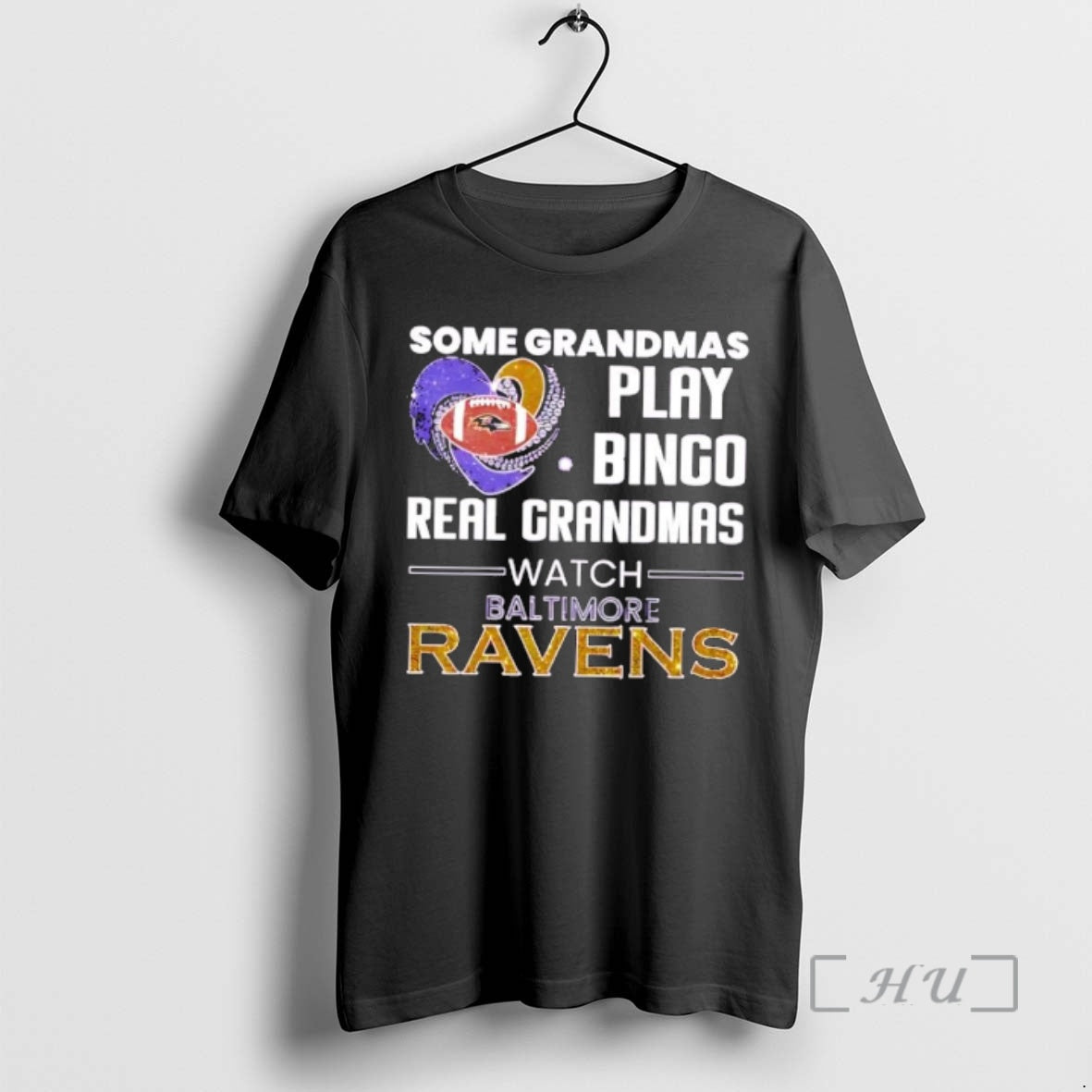 Trending Some Grandmas Play Bingo Real Grandmas Watch Baltimore Ravens 2026 T-Shirts, Hoodie, Sweatshirt - T-Shirt, Sweatshirt, Hoodie