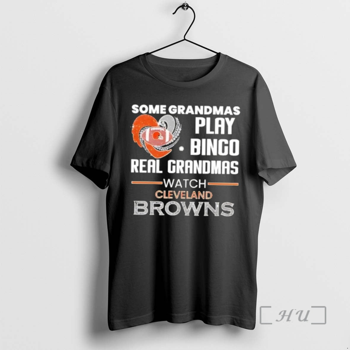Trending Some Grandmas Play Bingo Real Grandmas Watch Cleveland Browns 2026 T-Shirts, Hoodie, Sweatshirt - T-Shirt, Sweatshirt, Hoodie