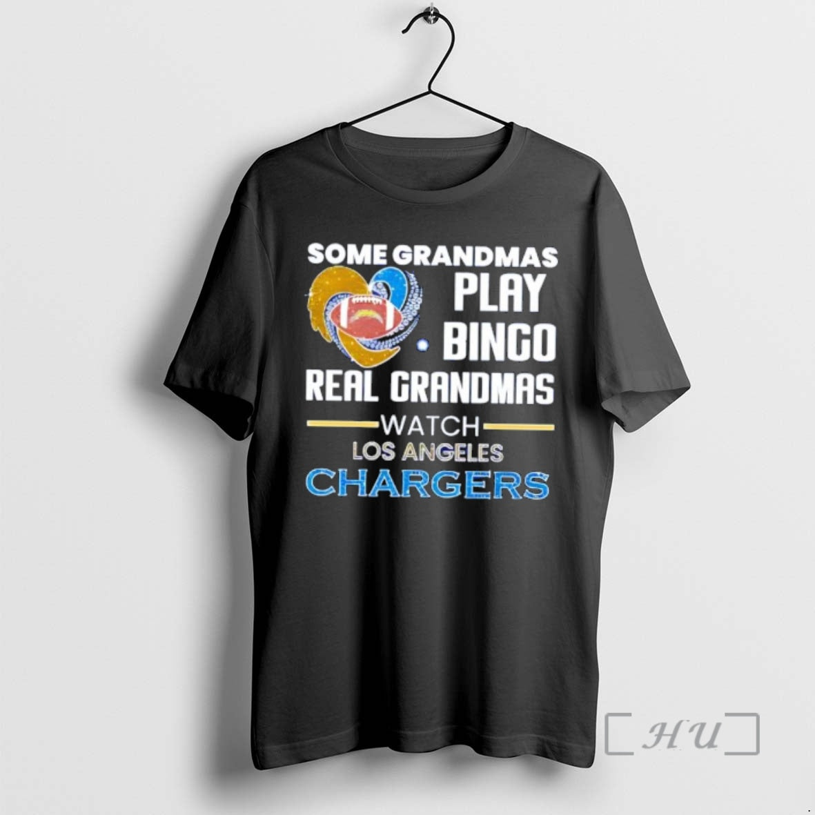 Trending Some Grandmas Play Bingo Real Grandmas Watch Los Angeles Chargers 2026 T-Shirts, Hoodie, Sweatshirt - T-Shirt, Sweatshirt, Hoodie