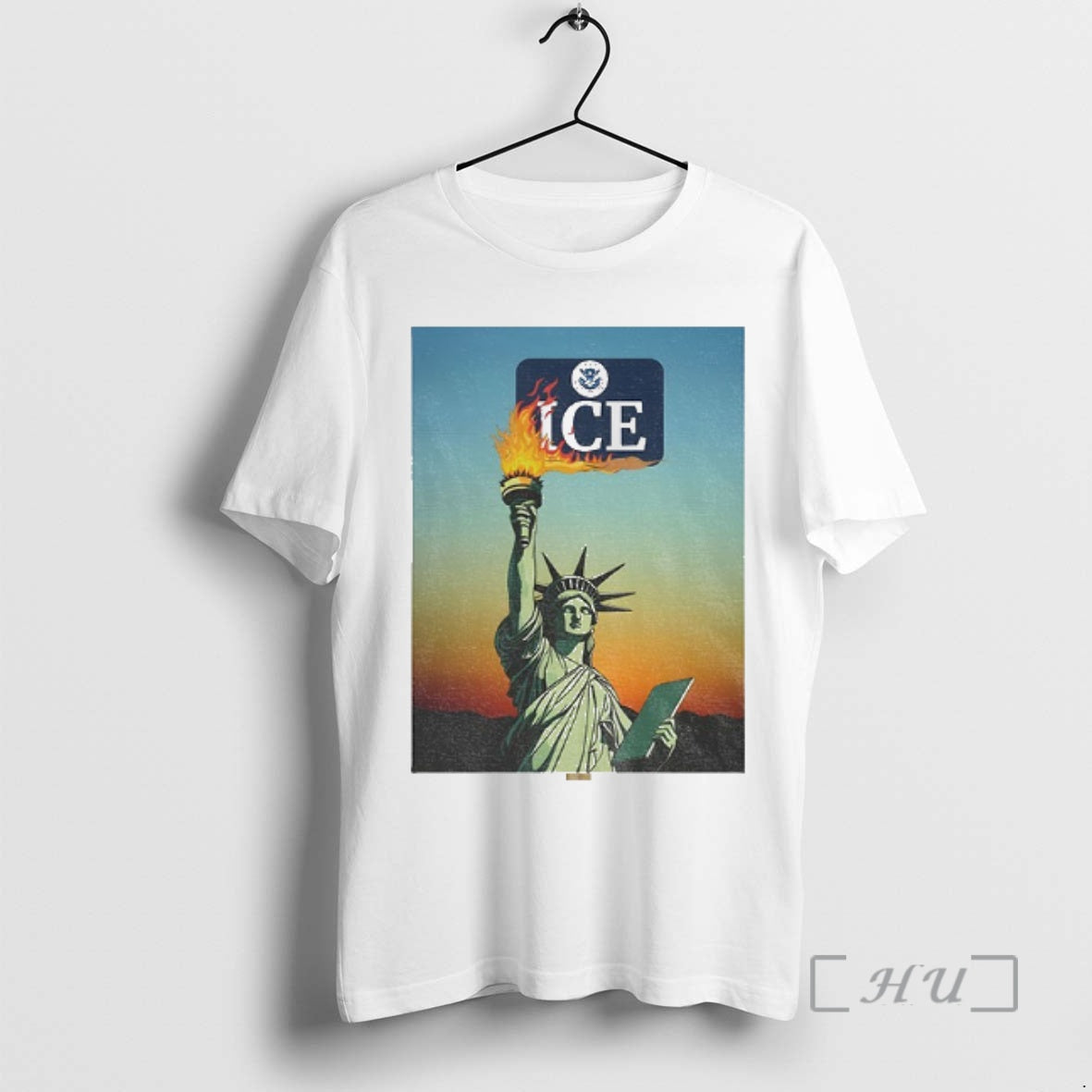 Trending Statue Liberty Abolish Ice Protest Lady Liberty Anti Fascist Rally T-Shirts, Hoodie, Sweatshirt - T-Shirt, Sweatshirt, Hoodie