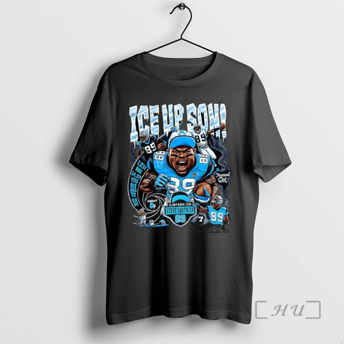 Trending Steve Smith Sr Carolina Panthers Footabll Ice Up Son T-Shirts, Hoodie, Sweatshirt - T-Shirt, Sweatshirt, Hoodie