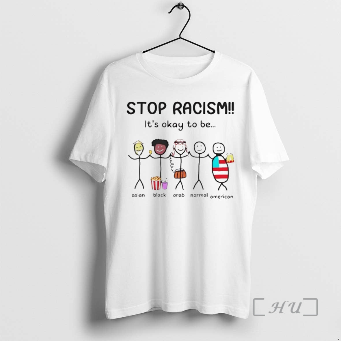 Trending Stop Racism Okay Be T-Shirts, Hoodie, Sweatshirt - T-Shirt, Sweatshirt, Hoodie