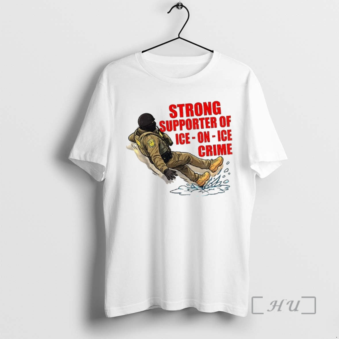 Trending Strong Supporter Ice Ice Crime Anti Ice Snow Slip T-Shirts, Hoodie, Sweatshirt - T-Shirt, Sweatshirt, Hoodie