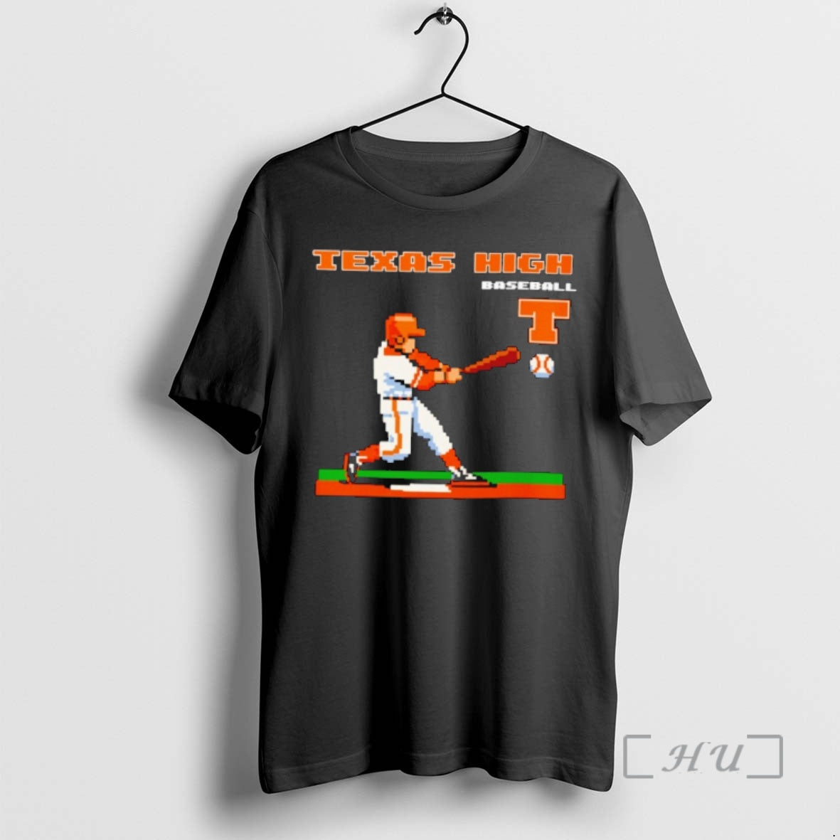 Trending Texas Longhorns Baseball Player 8 Bit T-Shirts, Hoodie, Sweatshirt - T-Shirt, Sweatshirt, Hoodie