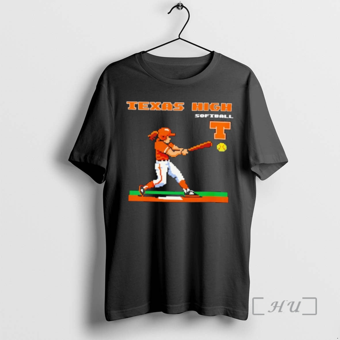 Trending Texas Longhorns Softball Player 8 Bit T-Shirts, Hoodie, Sweatshirt - T-Shirt, Sweatshirt, Hoodie