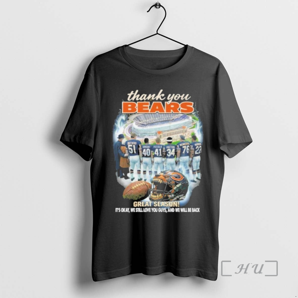 Trending Thank You Bears Team Player Great Season Okay We Still Love You Guys T-Shirts, Hoodie, Sweatshirt - T-Shirt, Sweatshirt, Hoodie