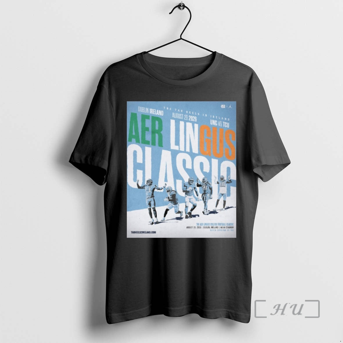 Trending Aer Lingus College Football Classic August 29 2026 Aviva Stadium North Carolina Vs T-Shirts, Hoodie, Sweatshirt - T-Shirt, Sweatshirt, Hoodie