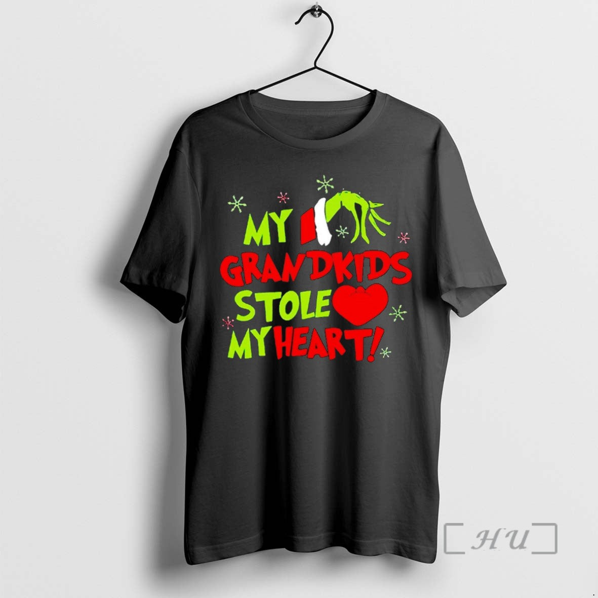 Trending Grinch My Grandkids Stole My Heart T-Shirts, Hoodie, Sweatshirt - T-Shirt, Sweatshirt, Hoodie